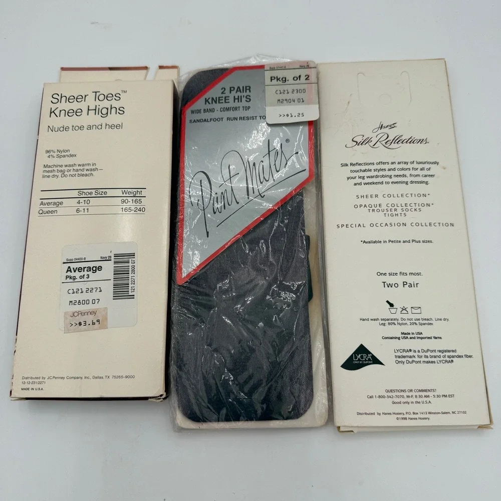 Hanes vintage hosiery